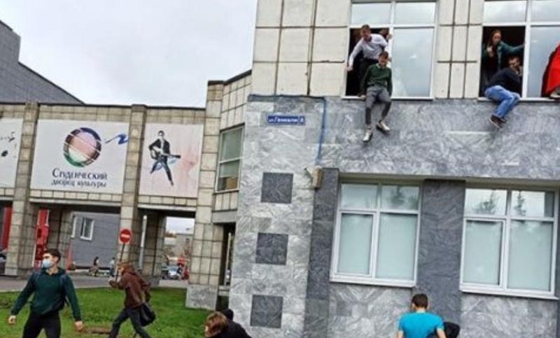 Tiroteo en Rusia: un estudiante baleó y mató al menos a otros seis en un campus universitario