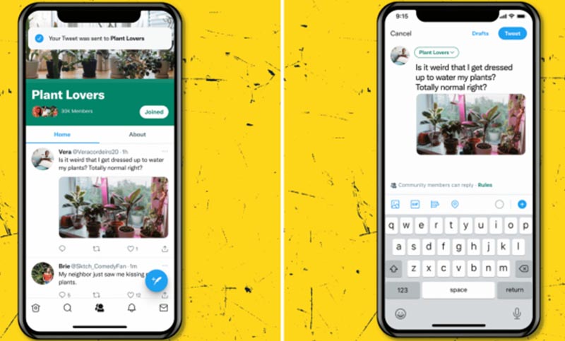 Twitter comienza a probar en su App «Communities», grupos enfocados en temas