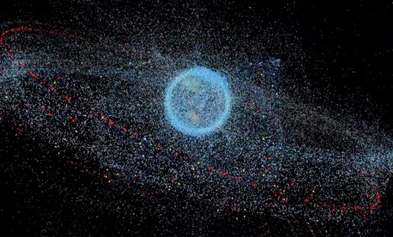 Basura espacial, peligro inminente