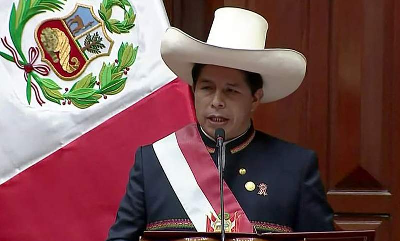 Castillo anunció una «segunda reforma agraria» en Perú