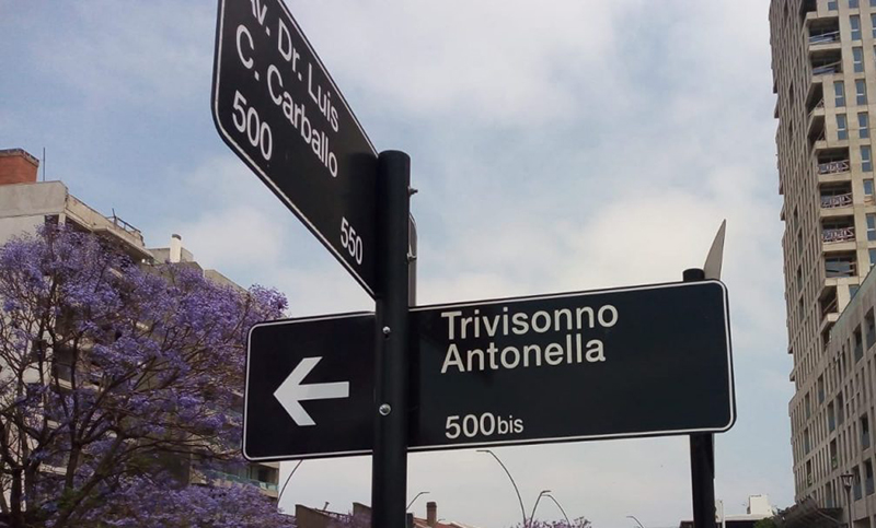 Nace el pasaje Antonella Trivisonno, un símbolo de la donación de órganos