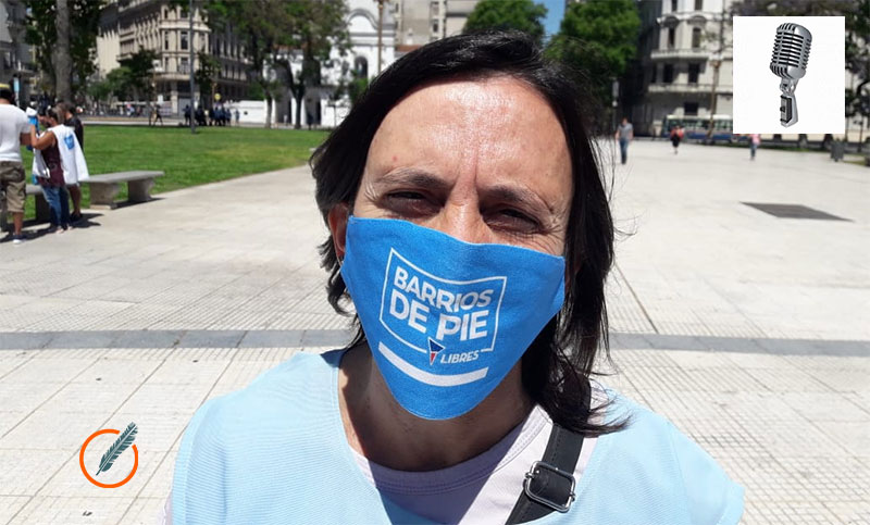 Suspensión del acampe piquetero y reunión con el ministro Zabaleta por trabajo genuino