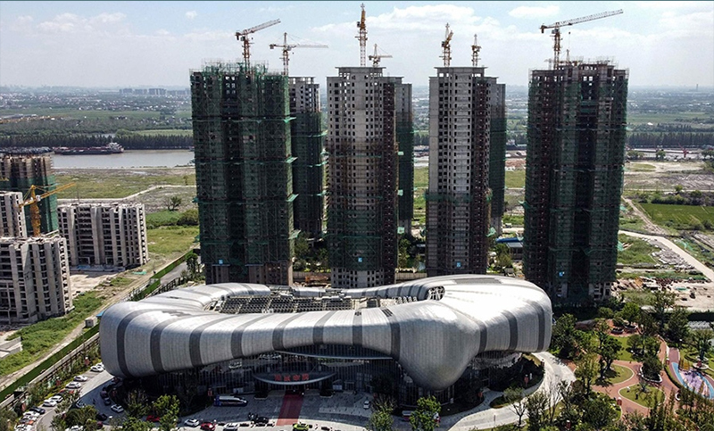 El crecimiento económico de China se ralentiza, impactada por una crisis energética e inmobiliaria
