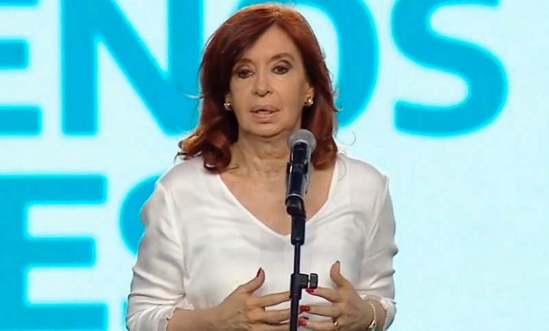 Cristina Fernández advirtió que la oposición busca la impunidad de Macri