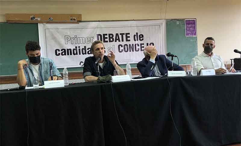 Propuestas y chicanas cordiales en el debate de candidatos a concejales