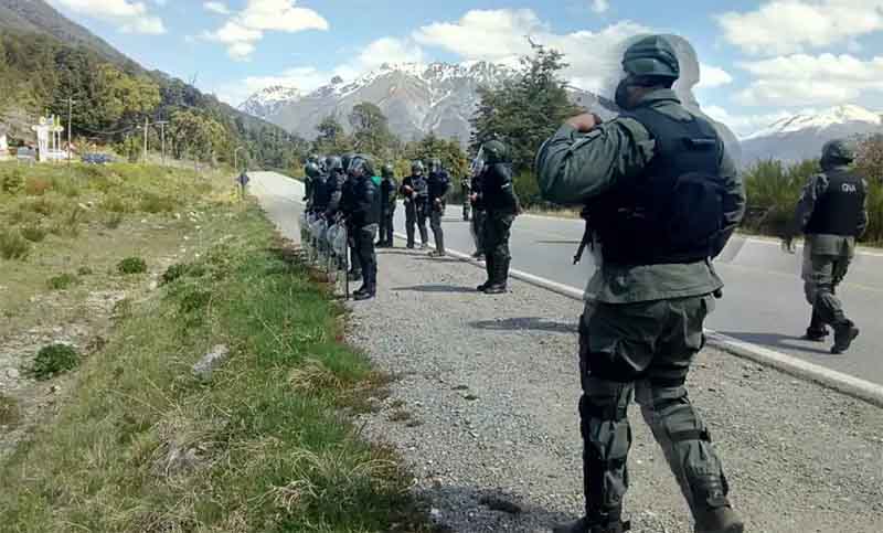 Tras los incidentes con algunos integrantes de la comunidad mapuche, Nación envía gendarmes