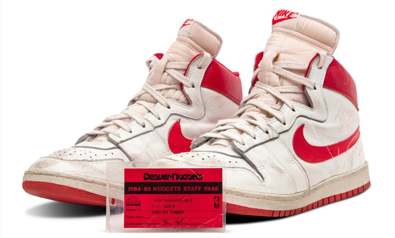 Subastaron un par de zapatillas de Michael Jordan en casi un millón y medio de dólares