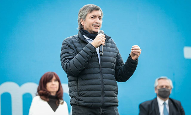 Con la presencia de Alberto Fernández, Máximo Kirchner asume como Presidente del PJ bonaerense