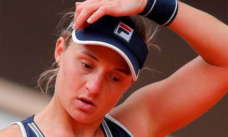 Nadia Podoroska no jugará el Argentina Open por molestias físicas