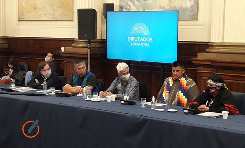 Diputados recibieron a los pueblos originarios que reclaman la prórroga de Emergencia Territorial
