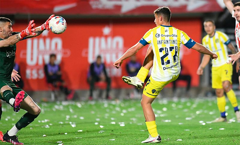 Central se quedó en la última y Estudiantes sacó un empate agónico de 2 a 2