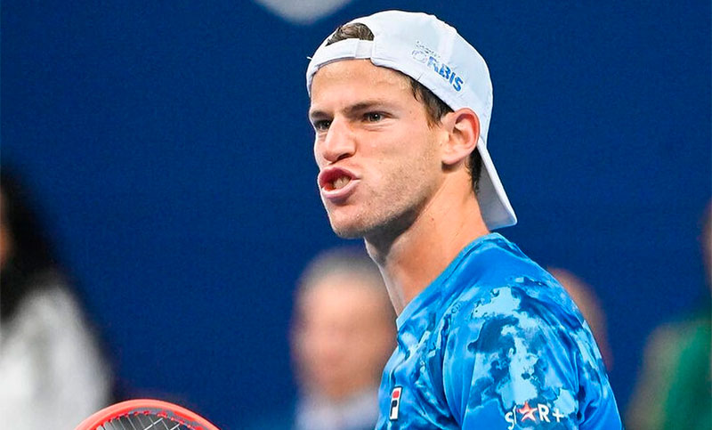 Schwartzman es el único argentino que avanza en el ATP de Viena