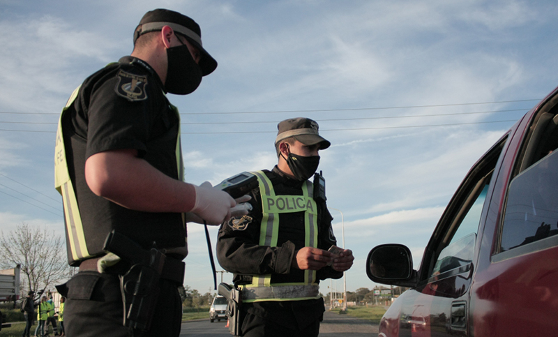 Incrementan los controles en las rutas por el fin de semana largo