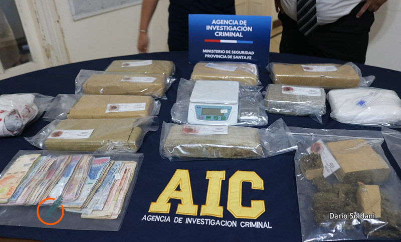 Investigaban un intento de homicidio y se encontraron con una enorme cantidad de droga
