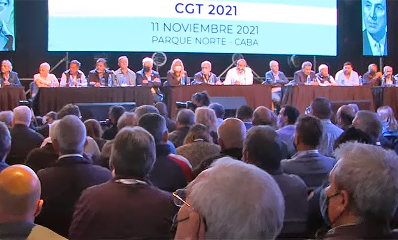CGT: la Comisión de Poderes del Congreso emitió despacho, hay quórum y participan 1.330 delegados