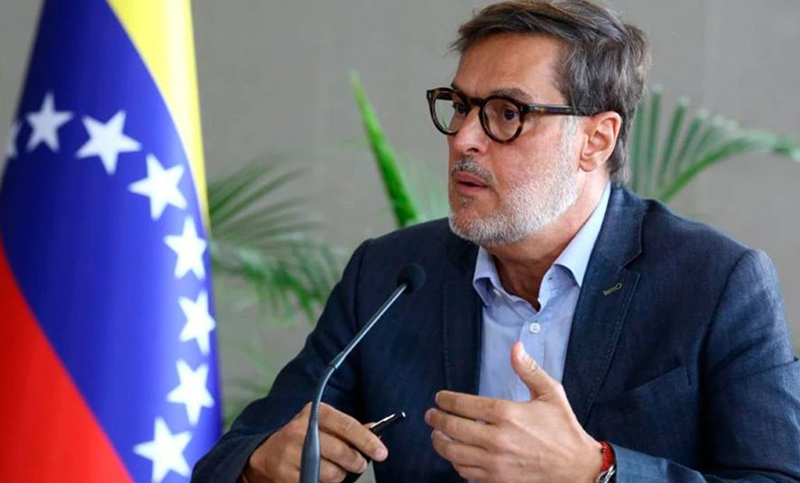 El canciller de Venezuela apuntó contra la Unión Europea y Estados Unidos