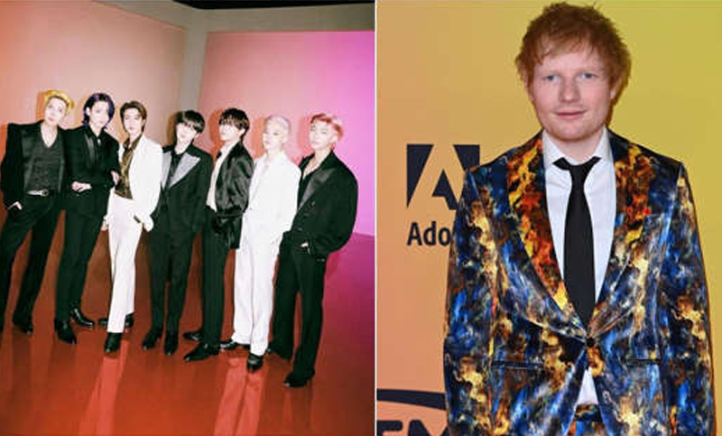 Ed Sheeran y BTS, máximos ganadores en unos premios MTV europeos marcados por la diversidad sexual