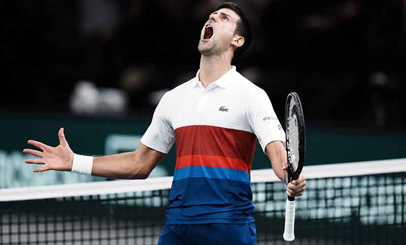 Djokovic venció a Medvedev y se quedó con el Masters de París