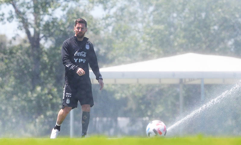 Argentina no descansa y ya piensa en Brasil, ¿Messi juega desde el arranque?