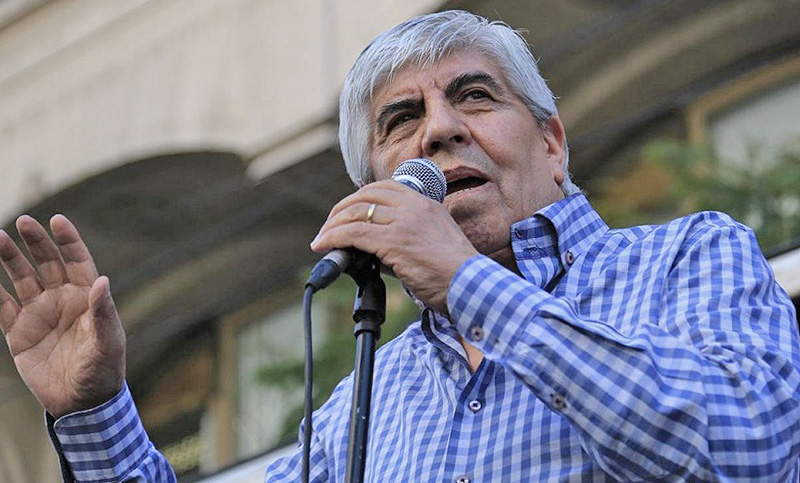 Hugo Moyano se refirió a la agresión de Macri sobre un medio: “Este personaje es malo, dañino”