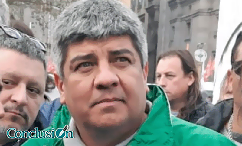 Pablo Moyano: “Cada vez que Juntos por el Cambio quiera tocar algún derecho van a tener al pueblo movilizado”