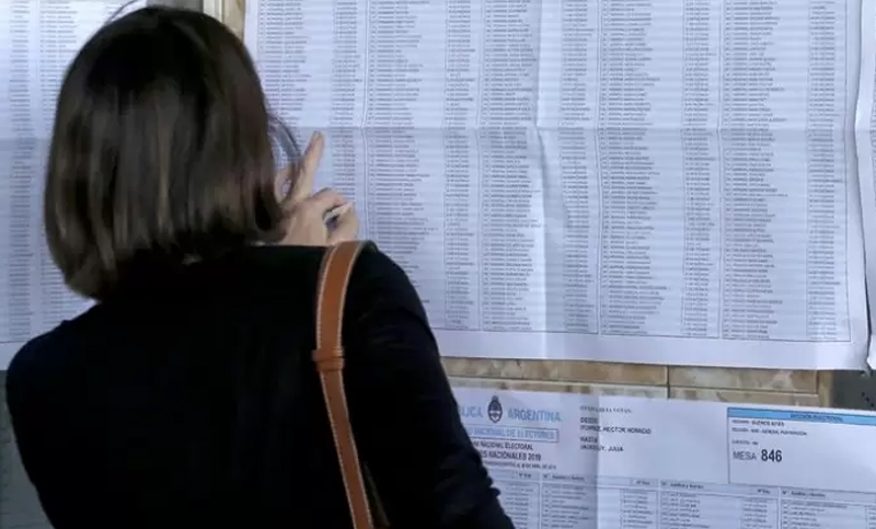 ¿Dónde voto? Consultá el padrón para las elecciones legislativas del 14 de noviembre