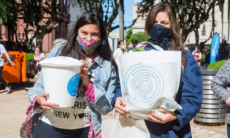 Se viene una nueva edición del canje de reciclables en plaza San Martín