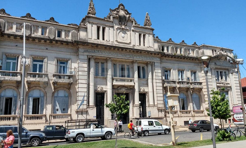Ciudad de Santa Fe: realizaron una nueva inspección a la sede del Ministerio de Seguridad