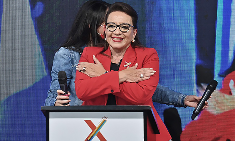 Con el 42% escrutado, Xiomara Castro lidera recuento de votos en las elecciones hondureñas