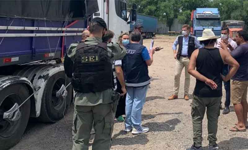 Contrabando de soja: incautaron más de 500 toneladas con destino a Paraguay
