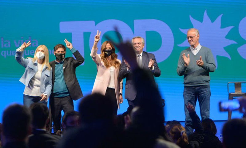 El Frente de Todos cierra campaña en Merlo