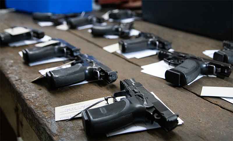 El MPA destruye 5.000 armas de fuego y 8.000  municiones secuestradas en investigaciones penales