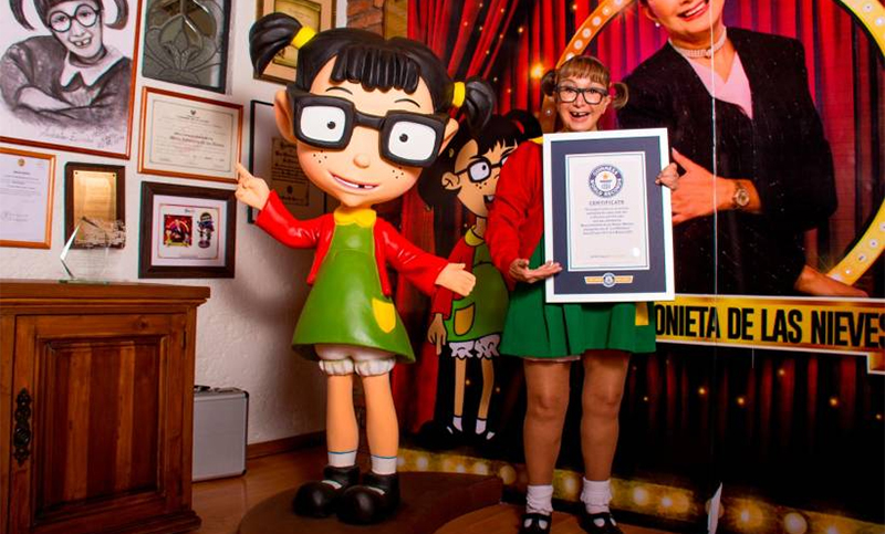 La Chilindrina rompió un récord Guiness