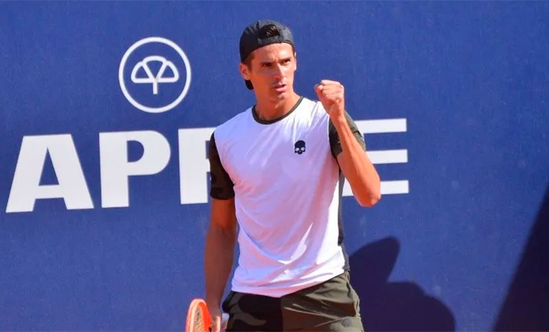 Federico Coria ganó y avanza como favorito en Brasilia