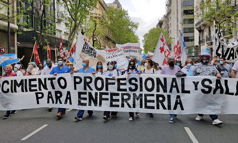 Enfermeros realizarán Marcha de las Antorchas por «reconocimiento salarial y laboral»