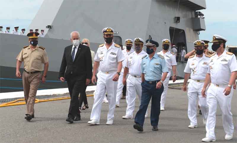 La Fragata ARA Libertad culminó el viaje de instrucción número 49