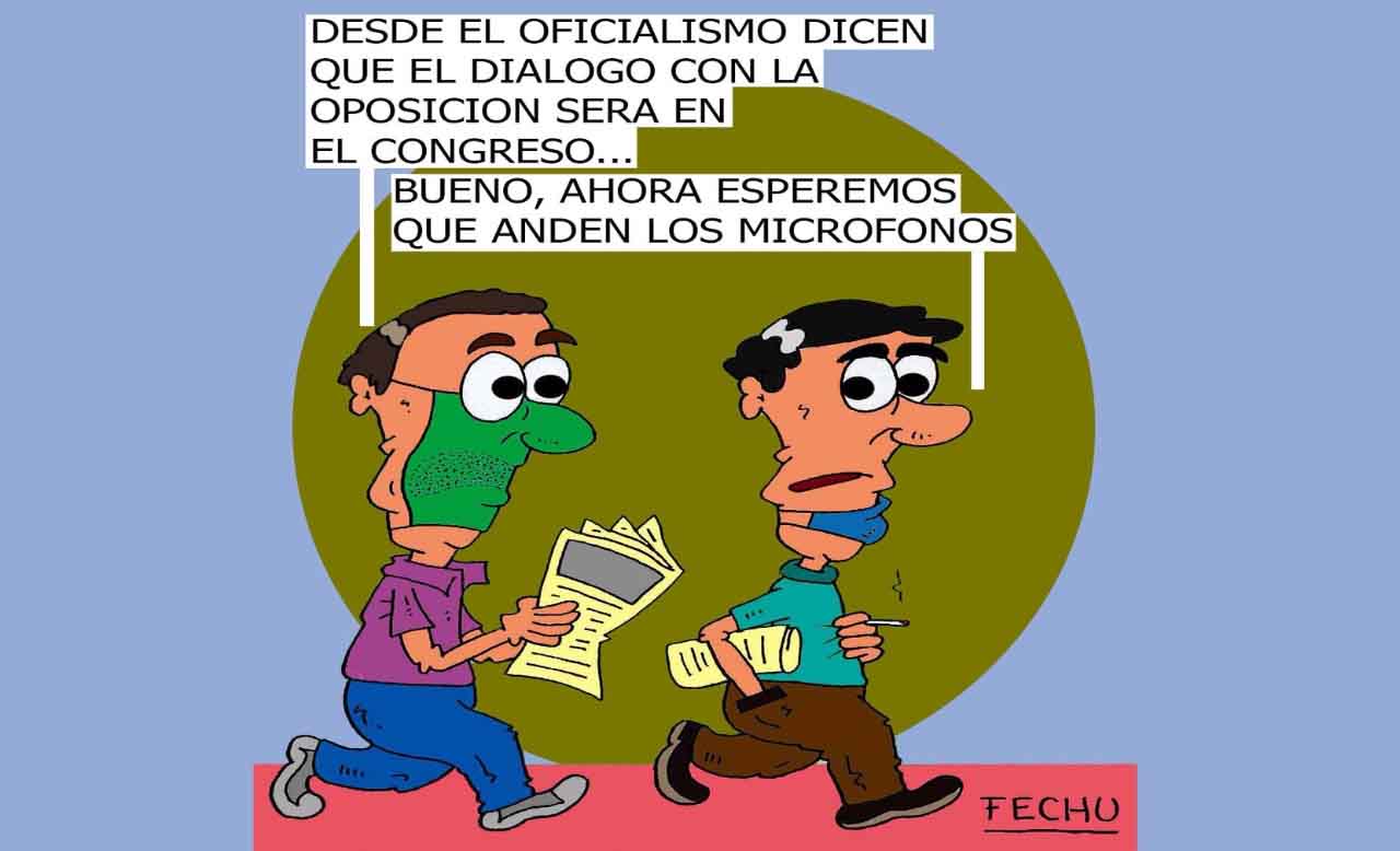 Diálogo en el Congreso