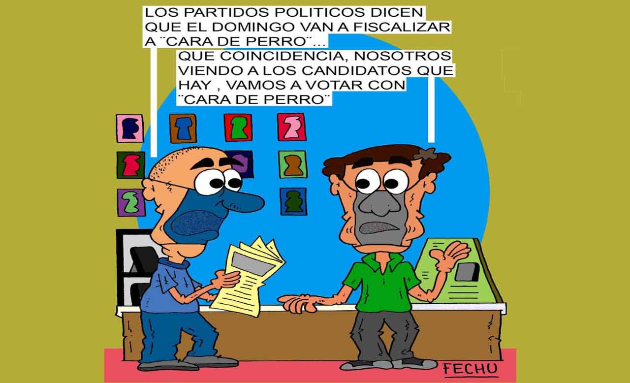 A cara de perro