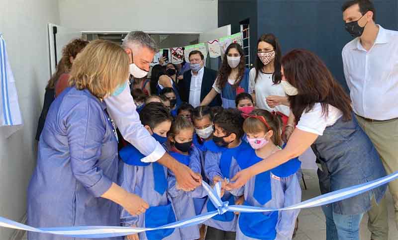 Quedó inaugurado el edificio del Jardín de Infantes Nº 325 de Alvear