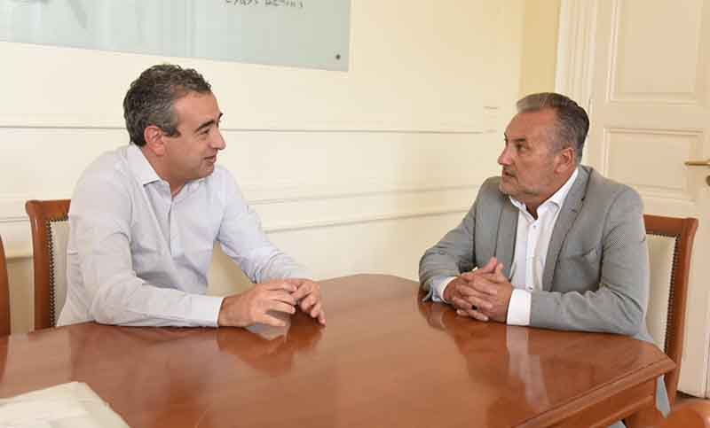 Lewandowski con Javkin: «Quienes tenemos responsabilidad institucional debemos trabajar por la seguridad»