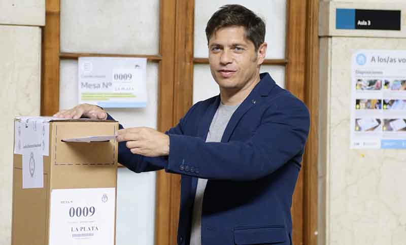 Kicillof: «Esperaremos el resultado con alegría y mirando para adelante»