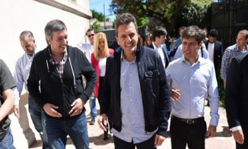Kicillof recibe a intendentes del Frente de Todos en La Plata con Massa y Máximo Kirchner