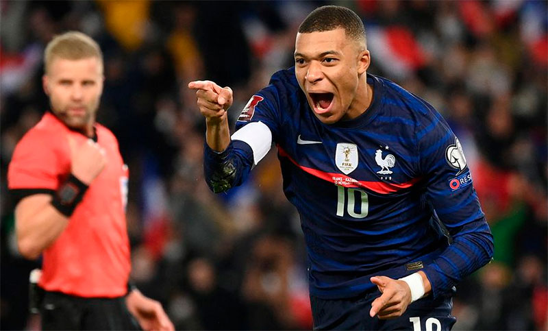 Francia y Bélgica tamibén sacaron pasaje para Qatar 2022