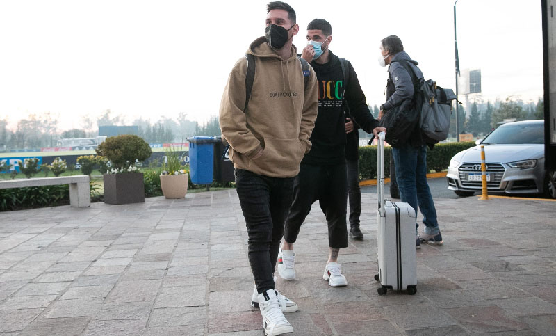 Messi ya está en el país para jugar las Eliminatorias