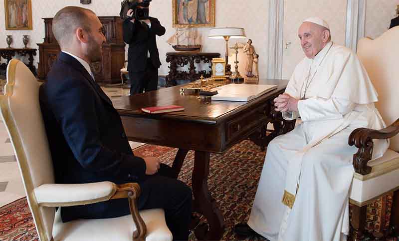 El Papa Francisco nombró a Martín Guzmán miembro de la Academia Pontificia de Ciencias Sociales