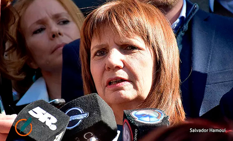Interpelando al Presidente, Bullrich habló de «ciudad tomada» y citarán a Aníbal Fernández al Congreso