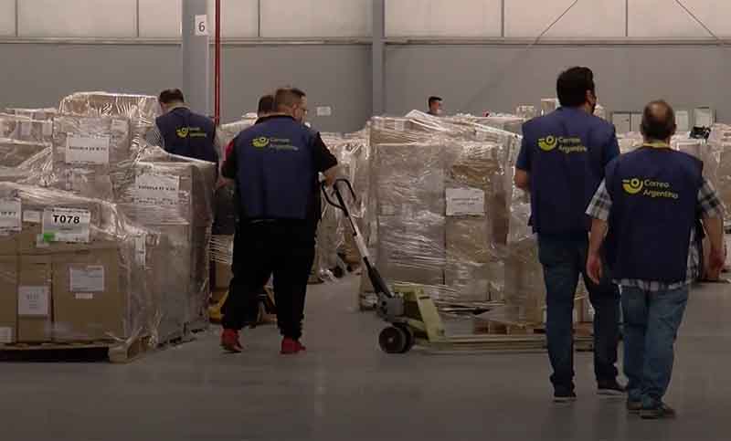 Ya está en marcha la distribución de más de 100 mil urnas en todo el país