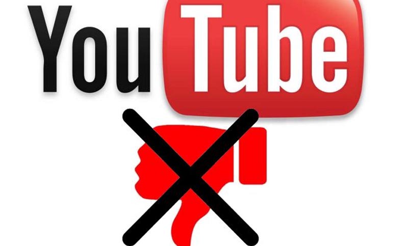 YouTube ocultará la cantidad de no me gusta de los videos