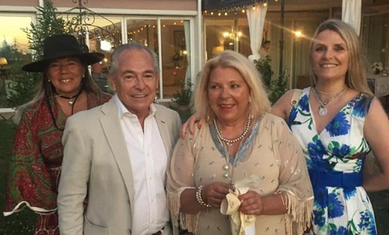 Sobreseyeron a Carrió por la realización de una fiesta en momentos de restricciones