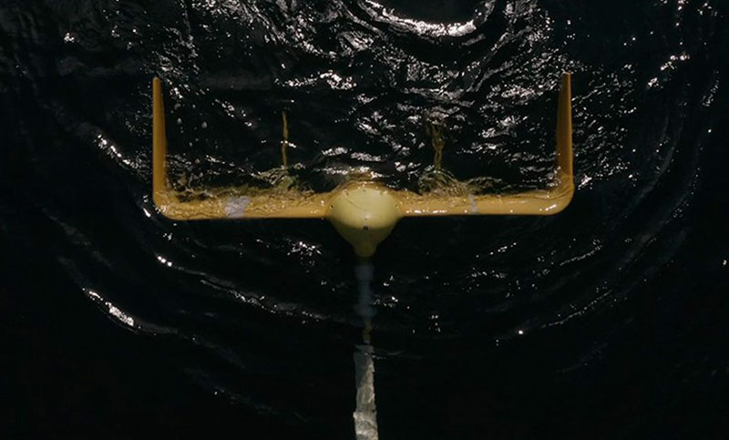 Cometas submarinas que generan electricidad